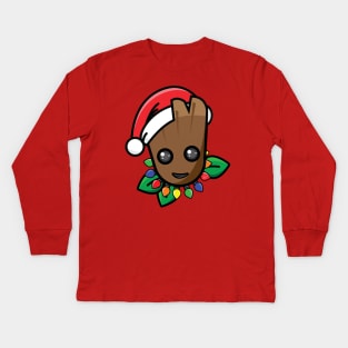 We Are Groot (Christmas Edition) Kids Long Sleeve T-Shirt